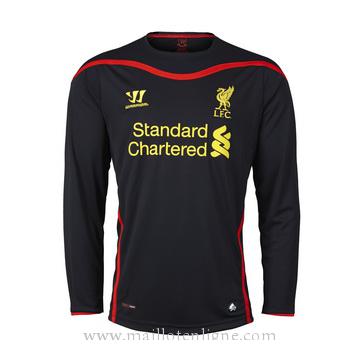 Maillot Liverpool Manche Longue Goalkeeper Exterieur 2014 2015